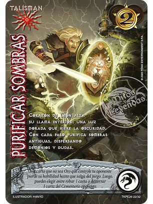 Purificar Sombras (TKPE26 - Espíritu)