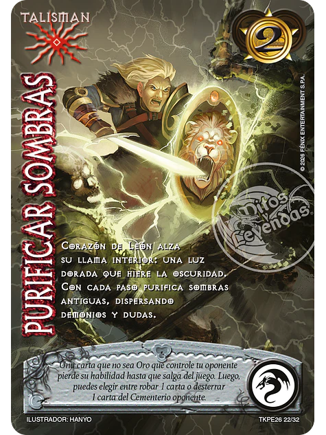 Purificar Sombras (TKPE26 - Espíritu) 1