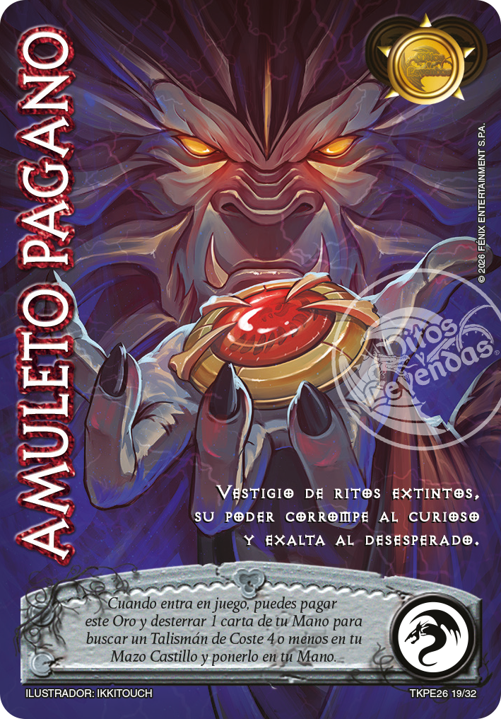 Amuleto Pagano (TKPE26 - Espíritu)