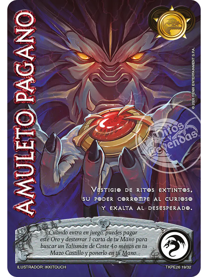 Amuleto Pagano (TKPE26 - Espíritu) 1