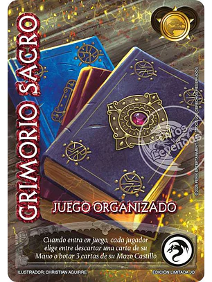 Grimorio Sacro (Promocional - JO)