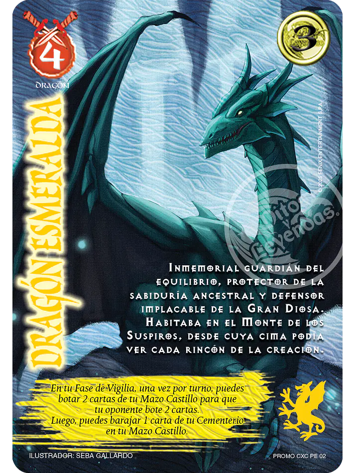 Dragón Esmeralda (Cartón x Cartón) 1