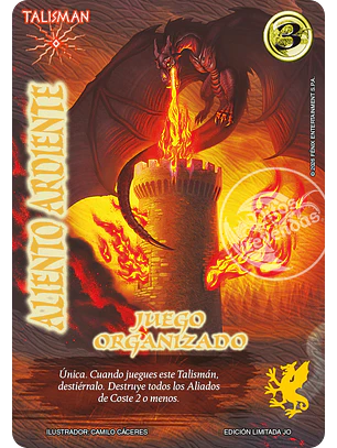 Aliento Ardiente (Promocional - JO)