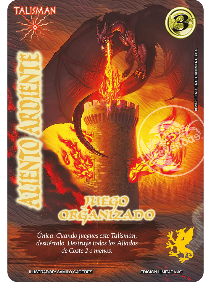 Aliento Ardiente (Promocional - JO) 1