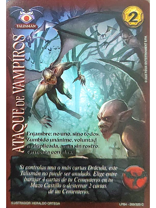 Ataque de Vampiros (LPB 4.0 - Cortesana)