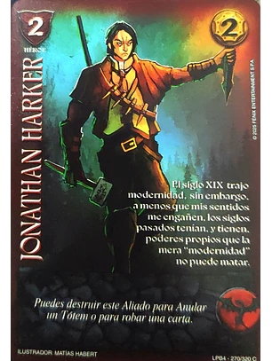 Jonathan Harker (LPB 4.0 - Cortesana)
