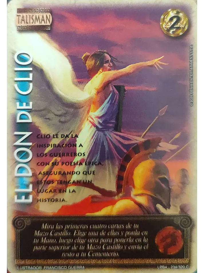 El Don de Clio (LPB 4.0 - Cortesana) 1