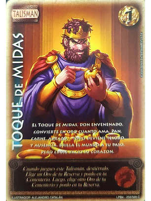 Toque de Midas (LPB 4.0 - Cortesana)