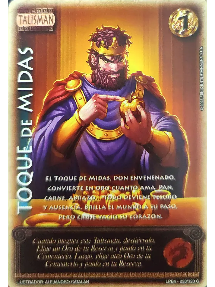 Toque de Midas (LPB 4.0 - Cortesana) 1