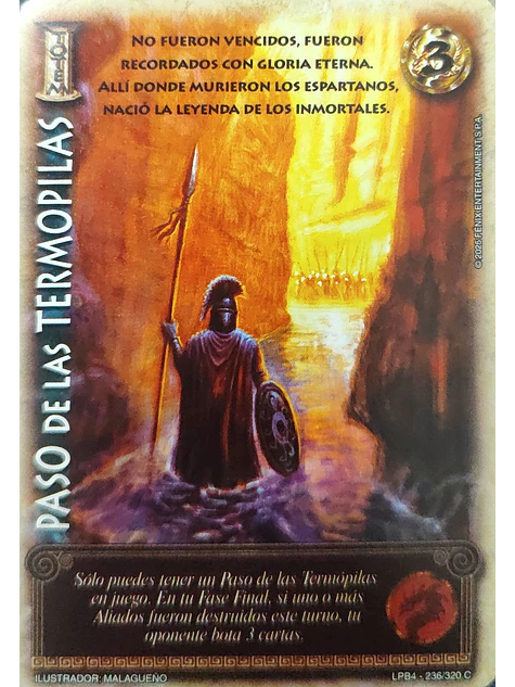 Paso de las Termopilas (LPB 4.0 - Cortesana) 1