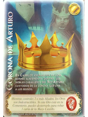 Corona de Arturo (LPB 4.0 - Cortesana)