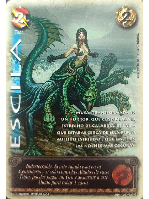 Escila (LPB 4.0 - Cortesana) 1