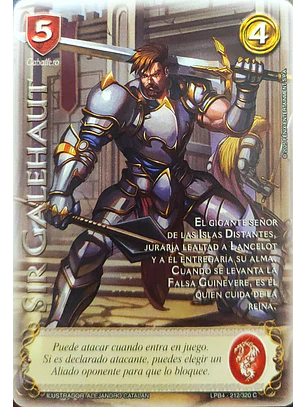 Sir Galehaut (LPB 4.0 - Cortesana)