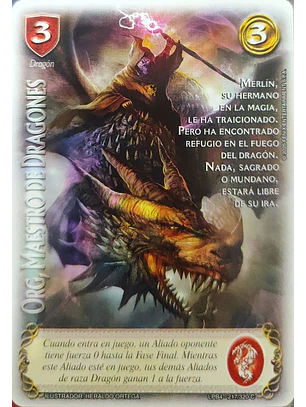 Org, Maestro de Dragones (LPB 4.0 - Cortesana)