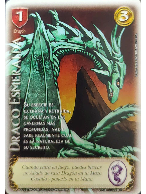 Draco Esmeralda - Rework (LPB 4.0 - Cortesana) 1