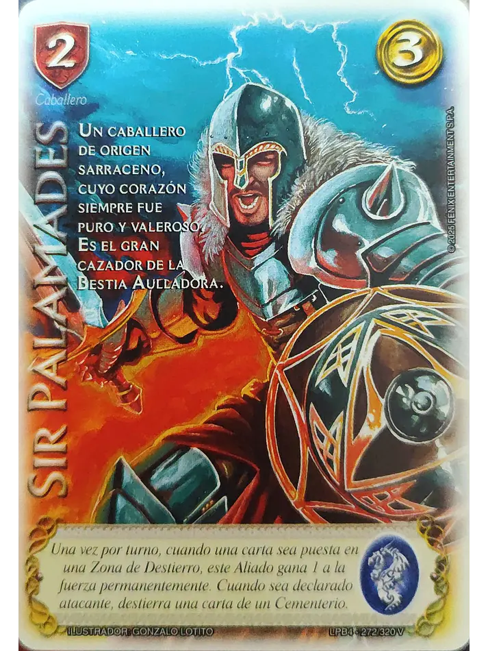 Sir Palamades (LPB 4.0 - Vasalla) 1