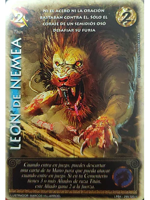 León de Nemea (LPB 4.0 - Vasalla)