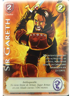 Sir Gareth - Rework (LPB 4.0 - Vasalla)