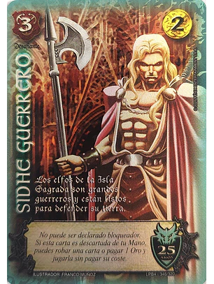 Sidhe Guerrero - Rework
