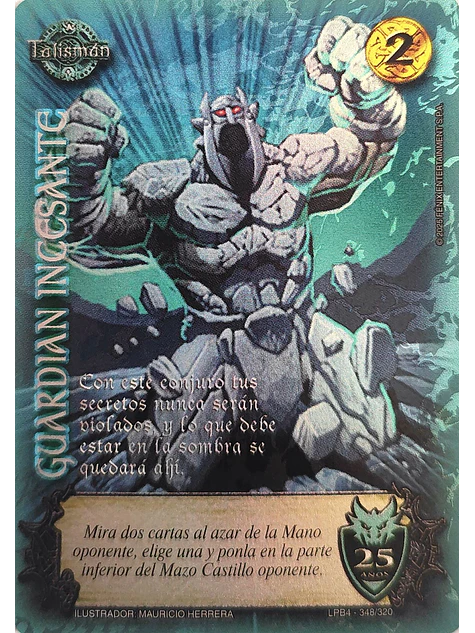 Guardián Incesante - Rework 1