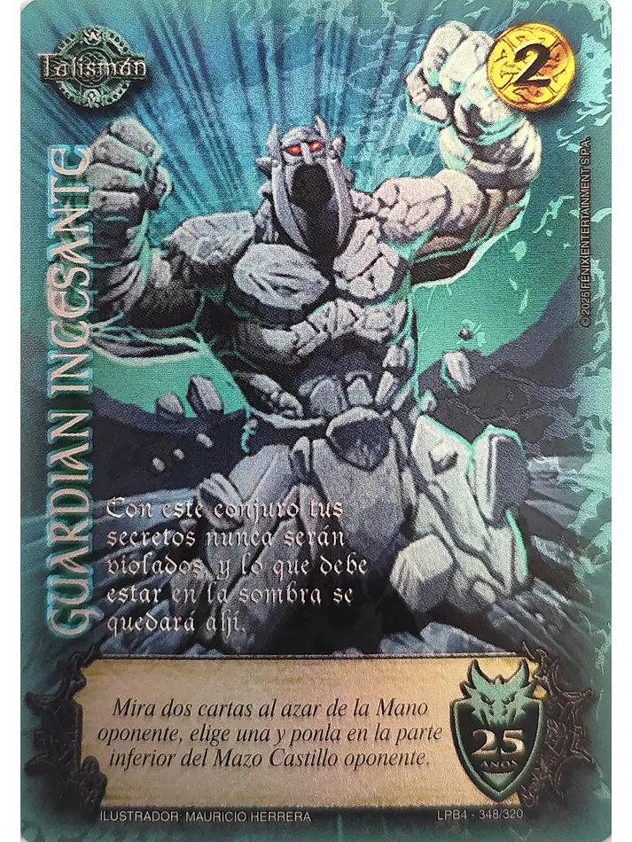 Guardián Incesante - Rework 1