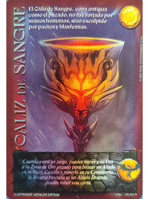 Cáliz de Sangre (LPB 4.0 - Real)