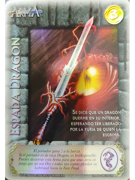 Espada Dragón - Rework (LPB 4.0 - Real) 1