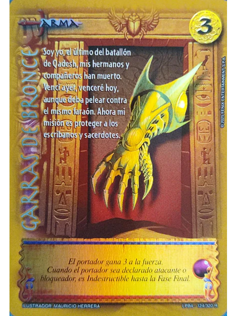 Garras de Bronce (LPB 4.0 - Real) 1