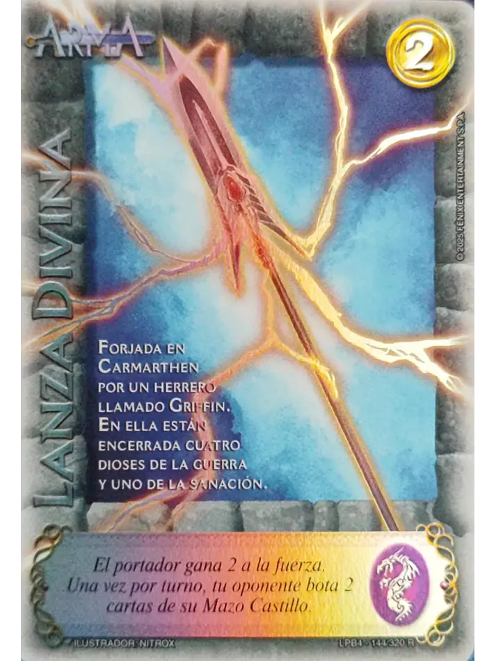 Lanza Divina (LPB 4.0 - Real) 1
