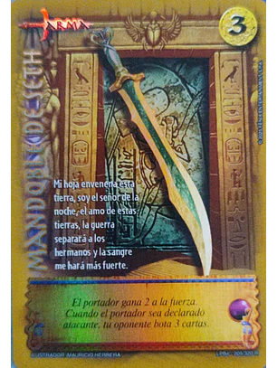 Mandoble de Seth (LPB 4.0 - Real)