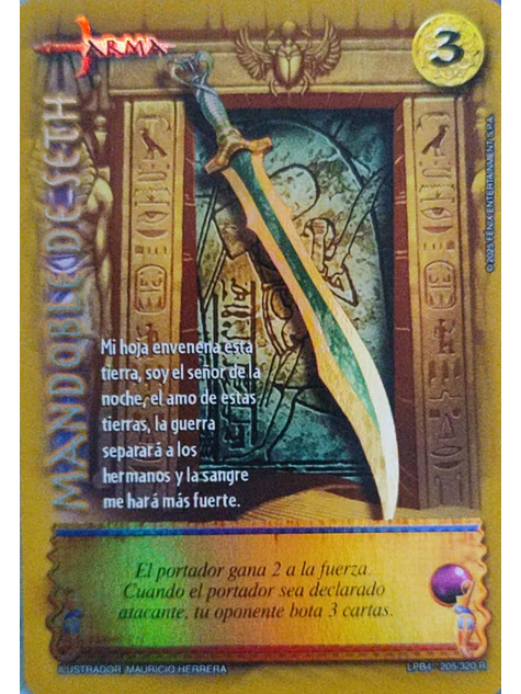 Mandoble de Seth (LPB 4.0 - Real) 1
