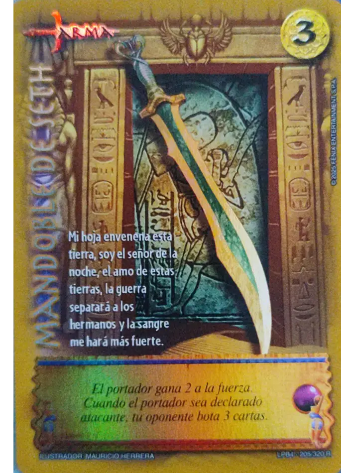 Mandoble de Seth (LPB 4.0 - Real) 1