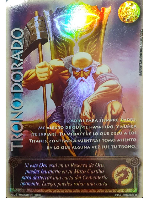 Trono Dorado (LPB 4.0 - Real) 1