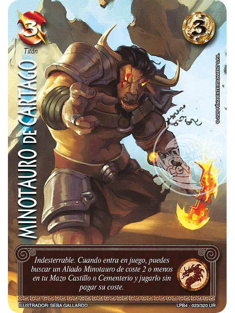 Minotauro de Cártago (LPB 4.0 - UR) 1