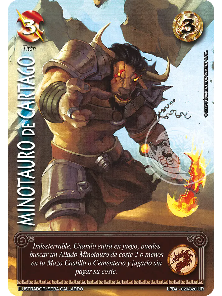 Minotauro de Cártago (LPB 4.0 - UR) 1