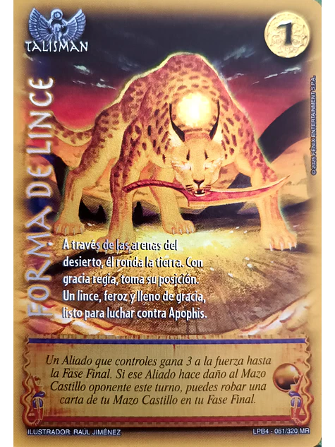 Forma de Lince (LPB 4.0 - MR) 1