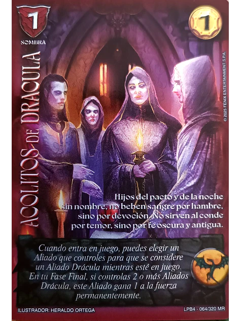 Acolitos de Drácula (LPB 4.0 - MR) 1
