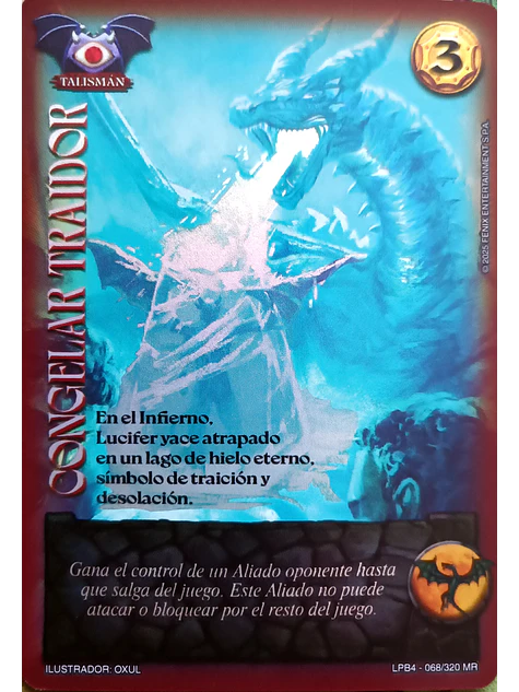Congelar Traidor (LPB 4.0 - MR) 1