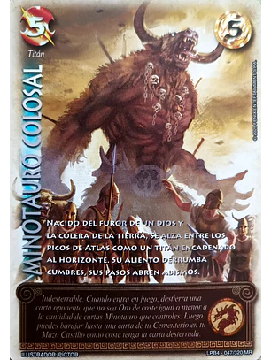 Minotauro Colosal (LPB 4.0 - MR)