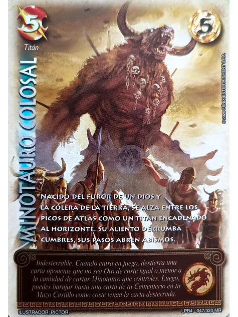 Minotauro Colosal (LPB 4.0 - MR) 1