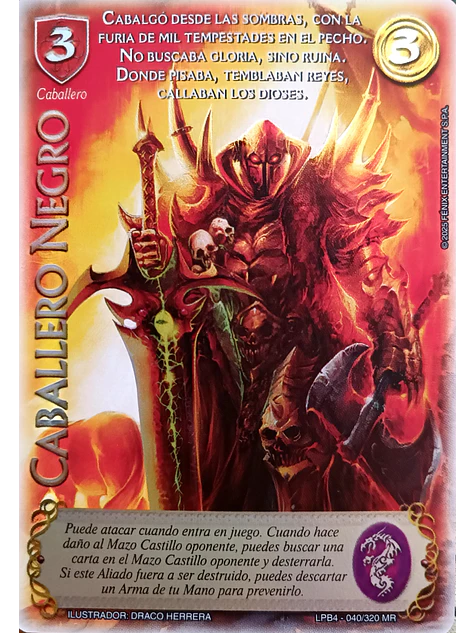 Caballero Negro (LPB 4.0 - MR) 1