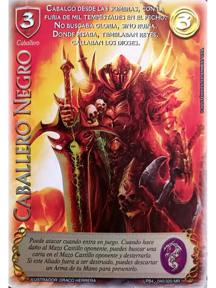 Caballero Negro (LPB 4.0 - MR) 1