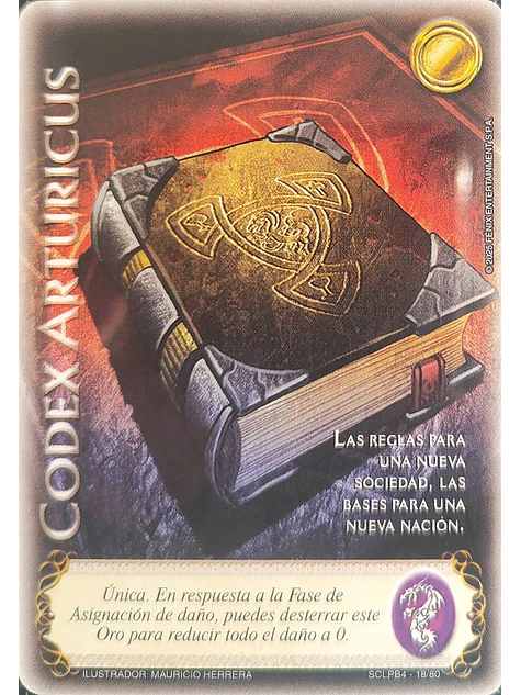 Codex Arturicus (LPB 4.0 - Set Clásico) 1