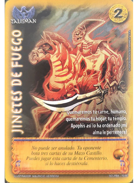 Jinetes de Fuego (LPB 4.0 - Set Clásico) 1