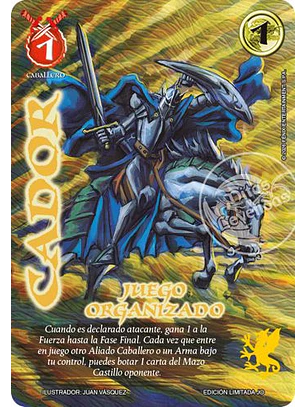 Cador (Promocional - JO)