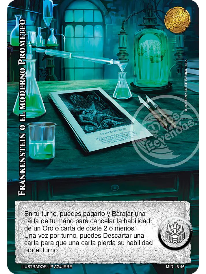 Frankenstein o el Moderno Prometeo 1