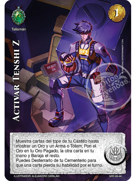 Activar Tenshi Z 1