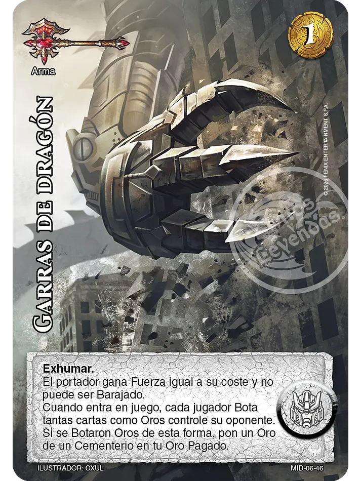 Garras de Dragón 1