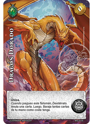 Dragón Dorado (Preconstruido Dragón)