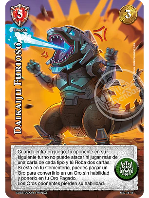 Daikaiju Furioso (Preconstruido Dragón)